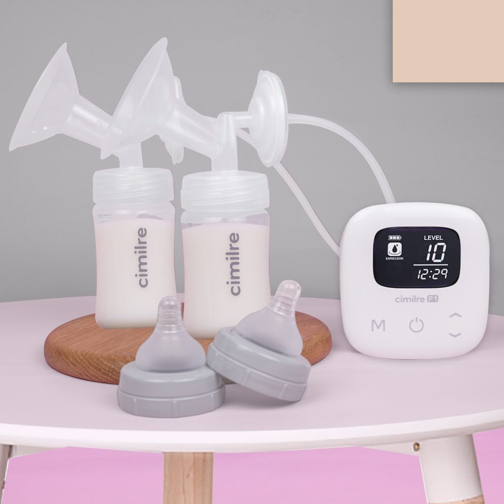 Máy hút sữa điện đôi Cimilre P1 Hàn Quốc Electric Breast Pump