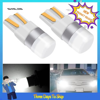 Bộ 2 bóng đèn led 3030 smd t10 w5w dùng làm đèn xe ô tô