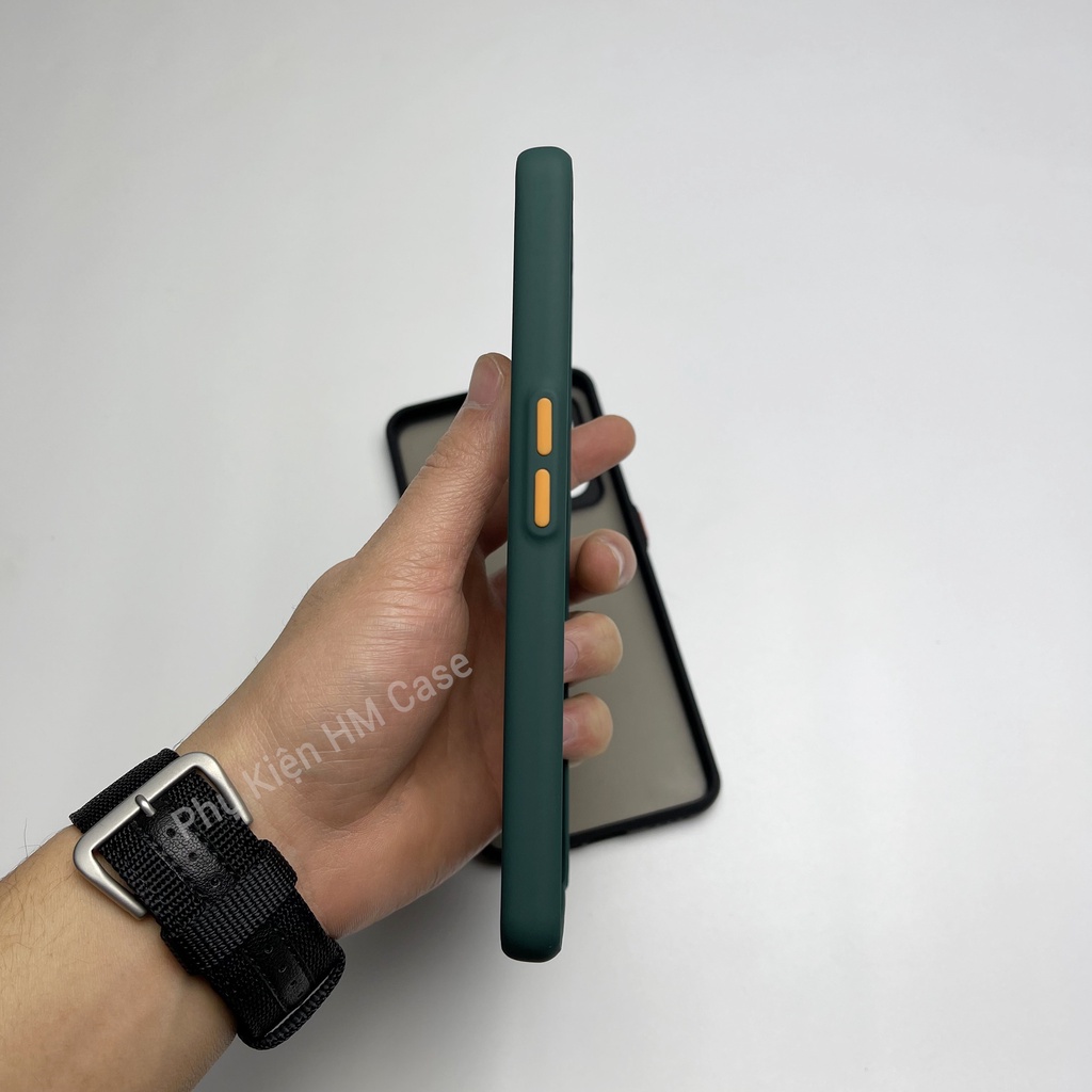 Ốp Lưng Phantom Realme V15 / GT 2 / Neo / Neo 2 / Neo 2T / Q3 Pro / Q5 Pro, Lưng Nhám, Viền Màu, Bảo Bệ Came