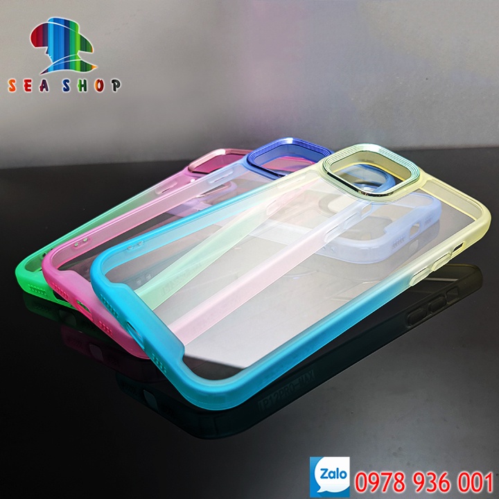 Ốp lưng iPhone 11 Pro Max -Thiết kế cạnh dày bảo vệ camera -Chống sốc cao cấp - Lưng trong suốt, Không vàng ố