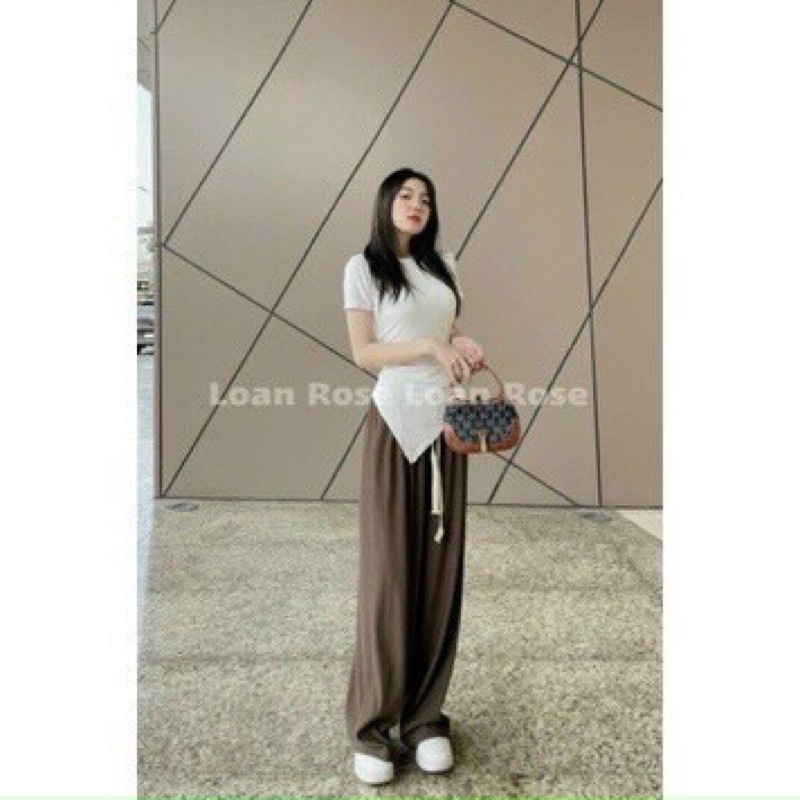 áo ba lo form dài sọc ngang có logo chất thun gân