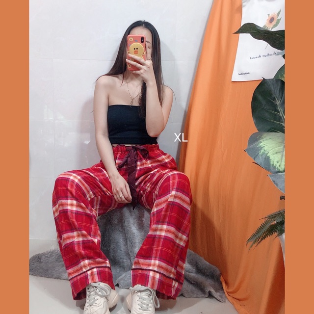 Quần flannel pants