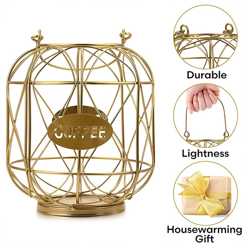 Giá Đỡ Cà Phê Viên Nén Khung Kim Loại Tiện Dụng