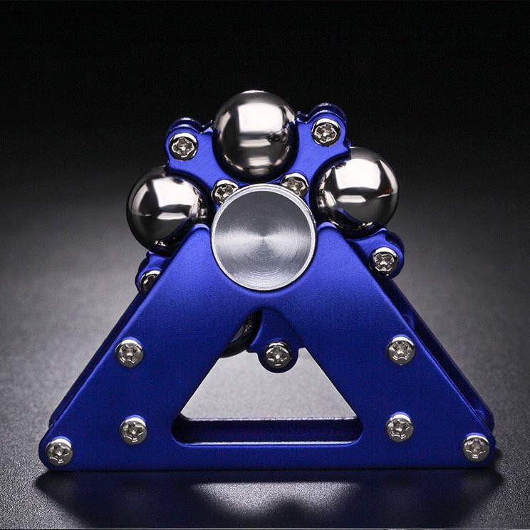 Con quay kim loại CNC giải trí, sưu tầm và trang trí bàn làm việc, trang trí bàn học