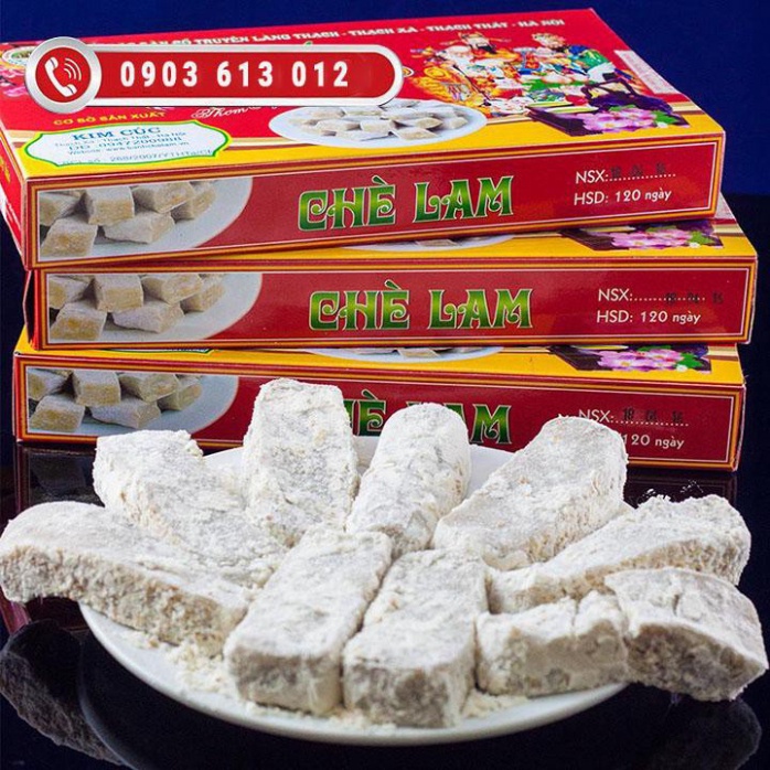 Chè lam không đường 🌈FREESHIP🌈 Chè lam dành cho người sợ béo chính hãng (LOẠI 500G) siêu ngon