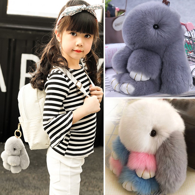 [HÀNG NHẬP KHẨU] Gấu Bông Thỏ CUTE Cho Bé - Thú Bông Nhập Khẩu Cao Cấp - Chiều Cao 14cm