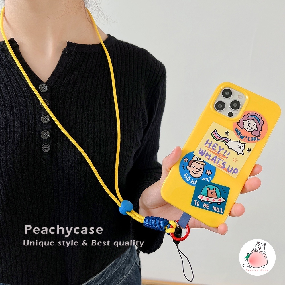 Dây Đeo Cổ Chống Thất Lạc Nhiều Màu Sắc Dành Cho iPhone Android