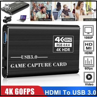 ⋐⋐ 4K 1080p HDMI to USB 3.0 Video Capture Card Game Live Stream for Nintendo Switch 【nuuo】