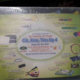 Bộ dụng cụ kỹ thuật lớp 4,5