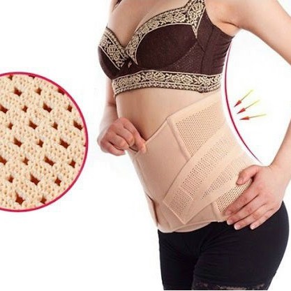Đai (Gen) nịt bụng định hình kiểu dán giúp vòng eo thon gọn cho mẹ sau sinh