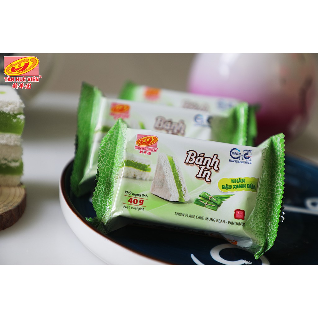 Bánh in nhân dứa Tân Huê Viên (400g 10 cái)