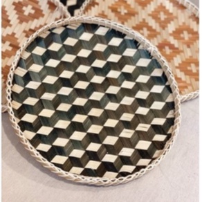 Mẹt tre xuất khẩu hàng cao cấp dùng để đựng bánh kẹo hoa quả decor nhà cửa hoặc trang trí tường rất đẹp