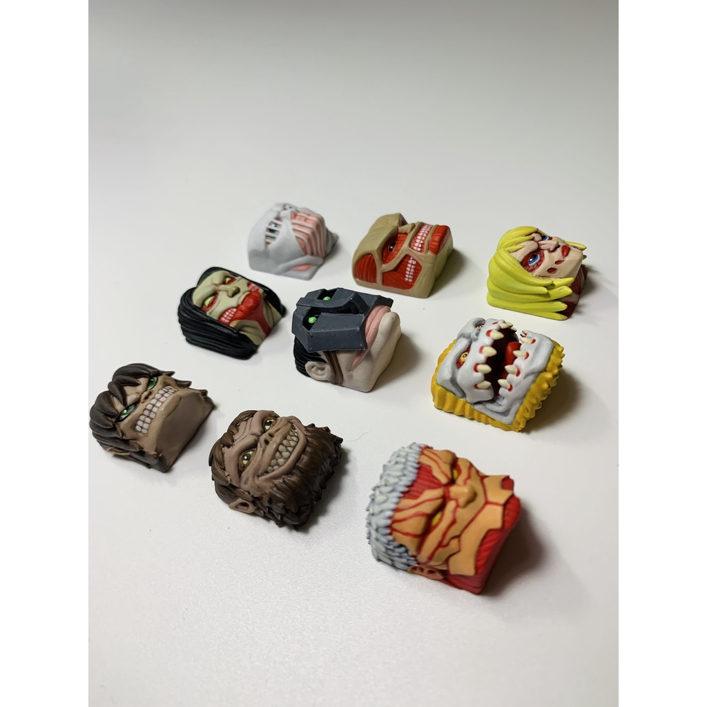 Nút bàn phím cơ nhân vật hoạt hình Nhật Bản/ Resin keycap/ Keycap set/ Esc keycap/ Gift for gamer