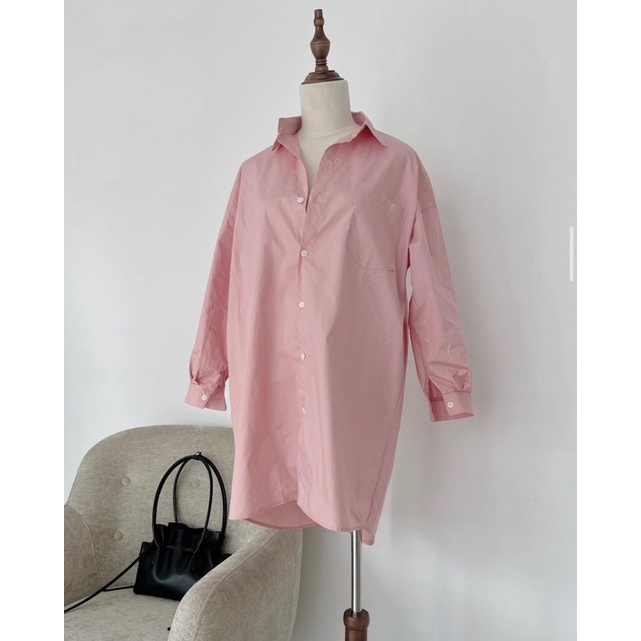 Váy sơ mi thô dáng Hàn, Đầm sơ mi thô dáng Hàn 2022 - Dorita Boutique
