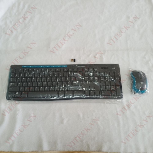 Combo Bàn Phím + Chuột Không Dây Logitech MK275 - Phím media & viền chuột nổi bật - Hàng Chính Hãng