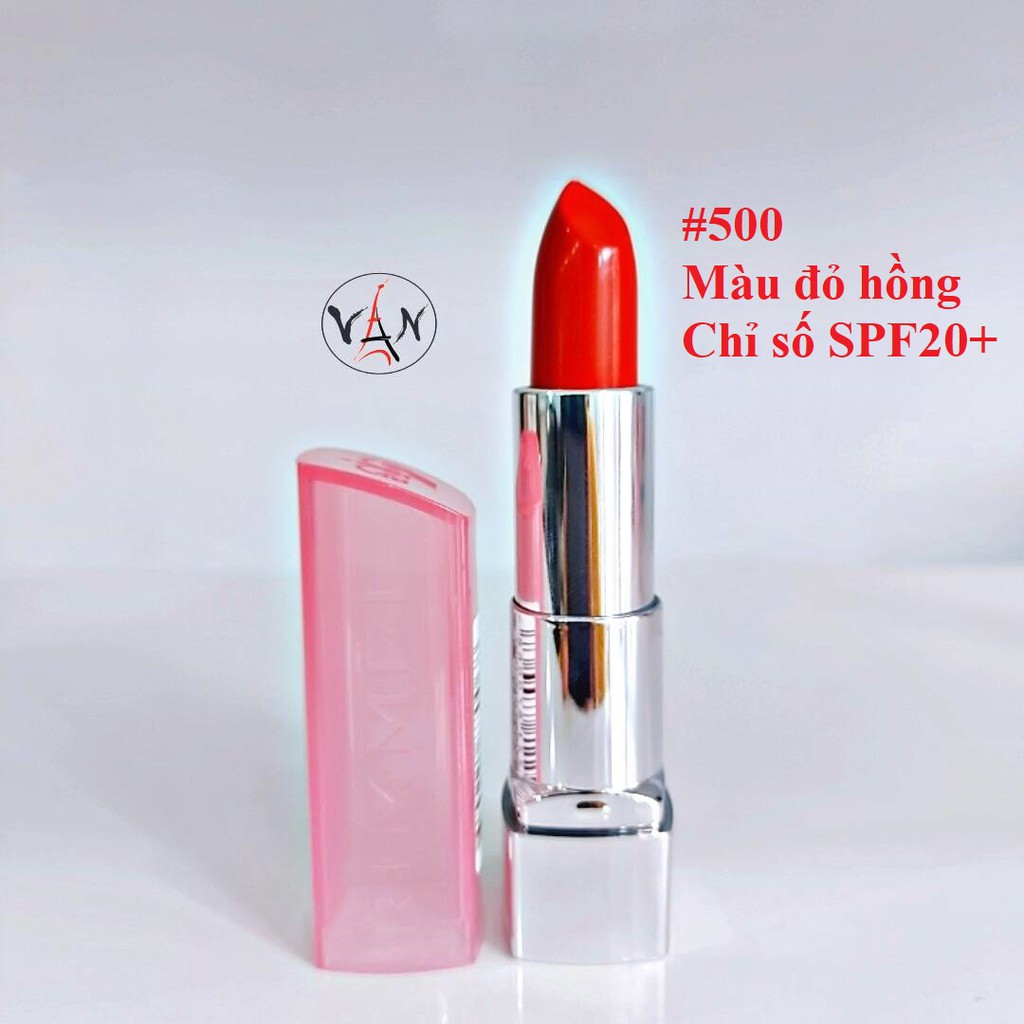 [Rimmel London] Son dưỡng rimmel dành cho môi khô và nứt nẻ 4g- son nhiều màu