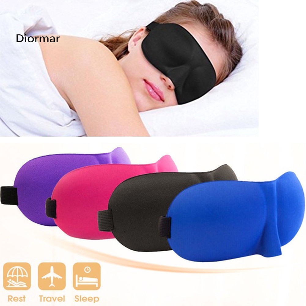 Set 2 Miếng Che Mắt Khi Ngủ Thoáng Khí Tiện Lợi