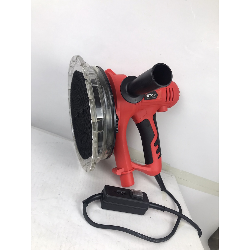 Máy chà tường, chà nhám SL1535 chính hãng ETOP, công suất 1350w, đĩa mài 180mm, có chế độ hút bụi