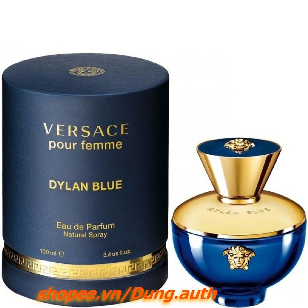 Nước Hoa Nữ 100ml Versace Dylan Blue Pour Femme EDP Chính Hãng