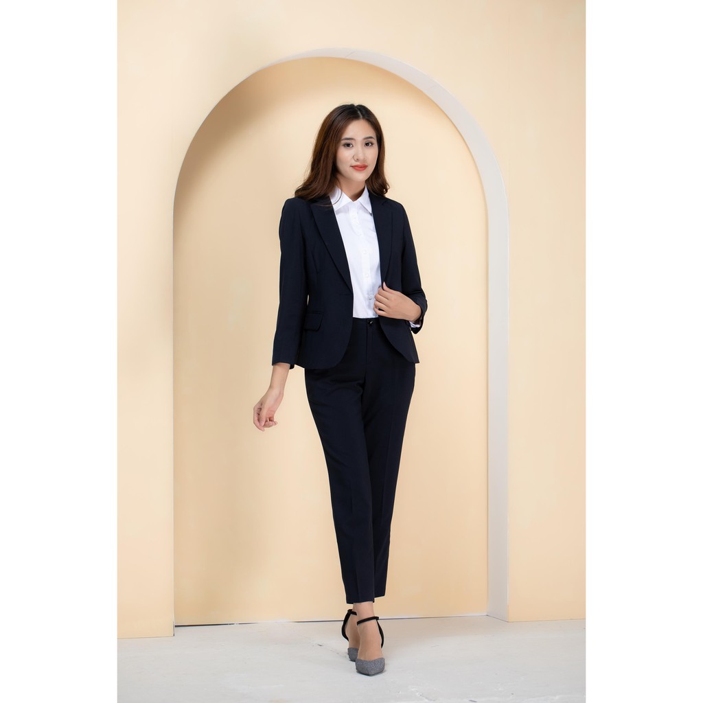 Áo vest tay lửng xanh tím than B616 NỮ TNG