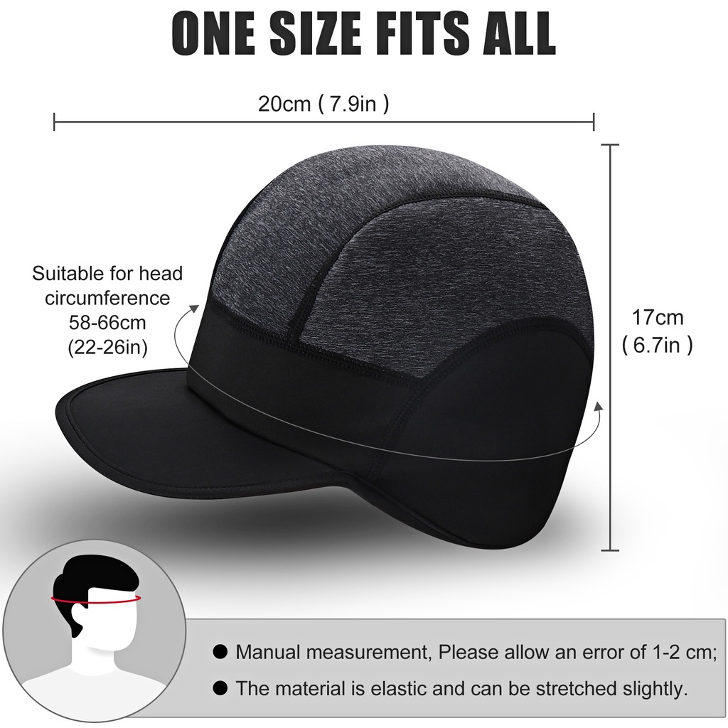 Mũ trùm đầu bằng vải nỉ chống gió mùa đông cho nam và nữ