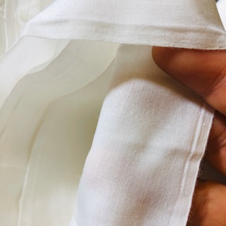 120 k vải trắng