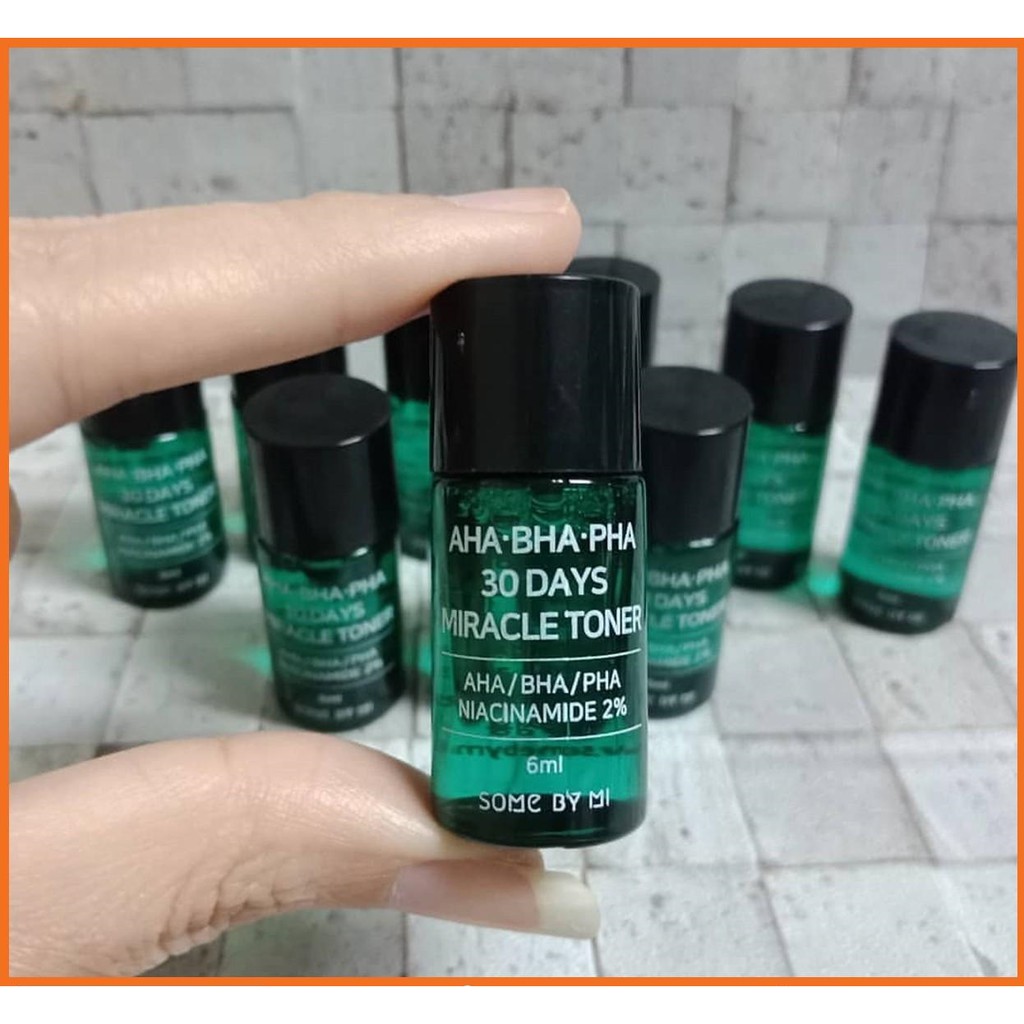 [TRAVEL KIT] NƯỚC HOA HỒNG Ngừa Mụn SOME BY MI AHA-BHA-PHA 30 Days Miracle TONER 6ml