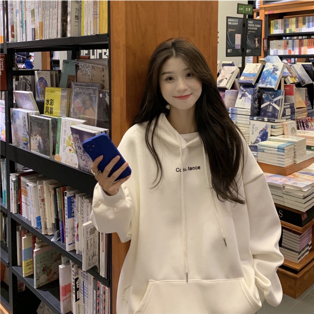 Áo hoodies nam nữ họa tiết giản đơn Miuzi,áo khoác nỉ thời trang unisex DT040 | BigBuy360 - bigbuy360.vn