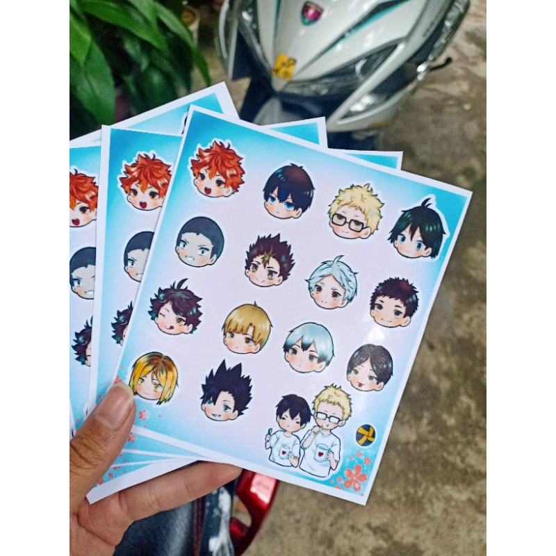 Sticker Haikyuu [art]