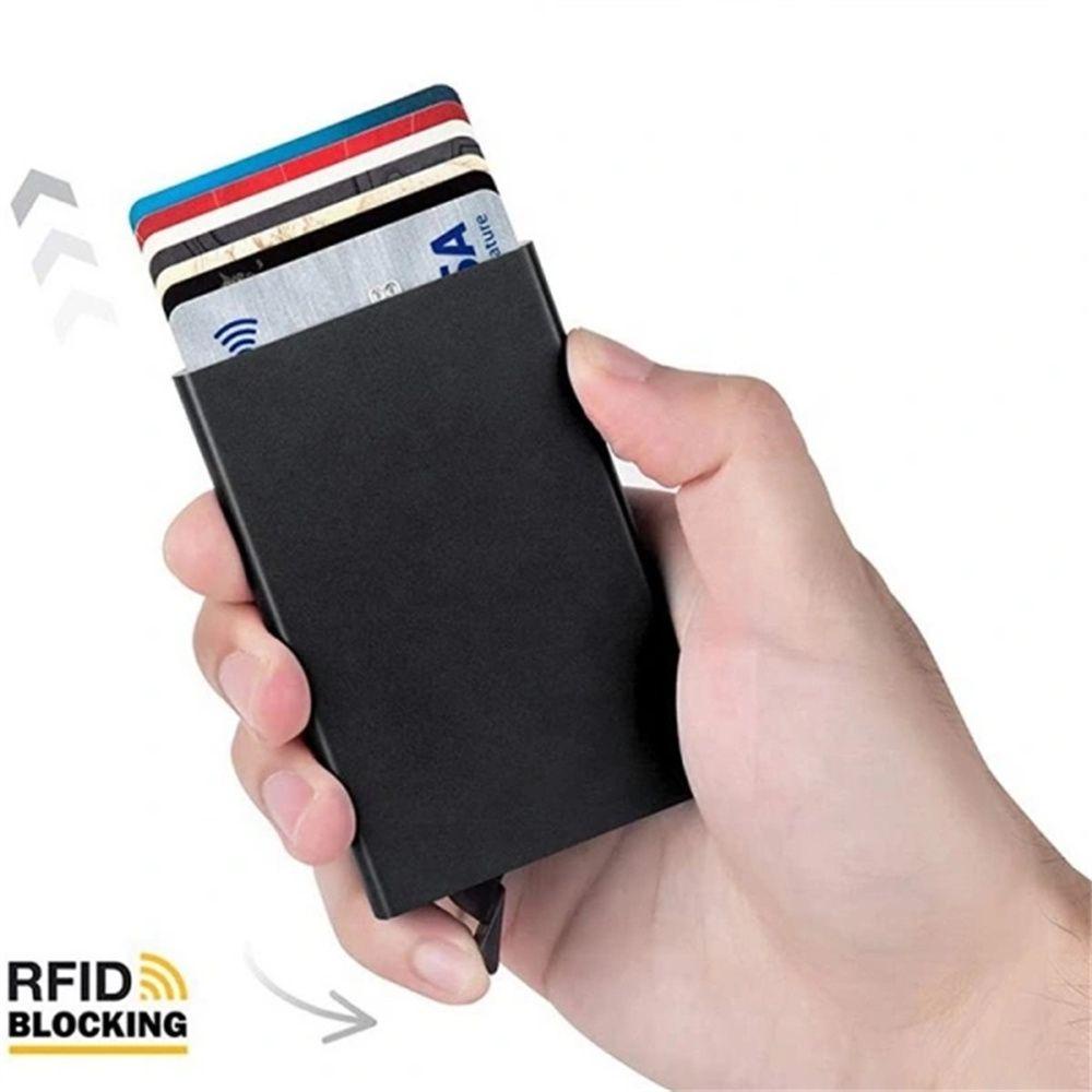 Ví Đựng Thẻ RFID Tự Động Bật Lên Dành Cho Nam Giới