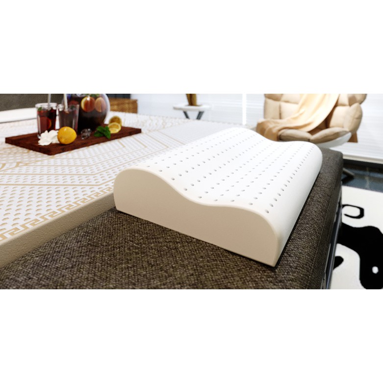 Gối Cao Su Thiên Nhiên Kim Cương Chính Hãng 100%