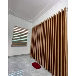 Rèm nâu rộng 3m cao 2.8m