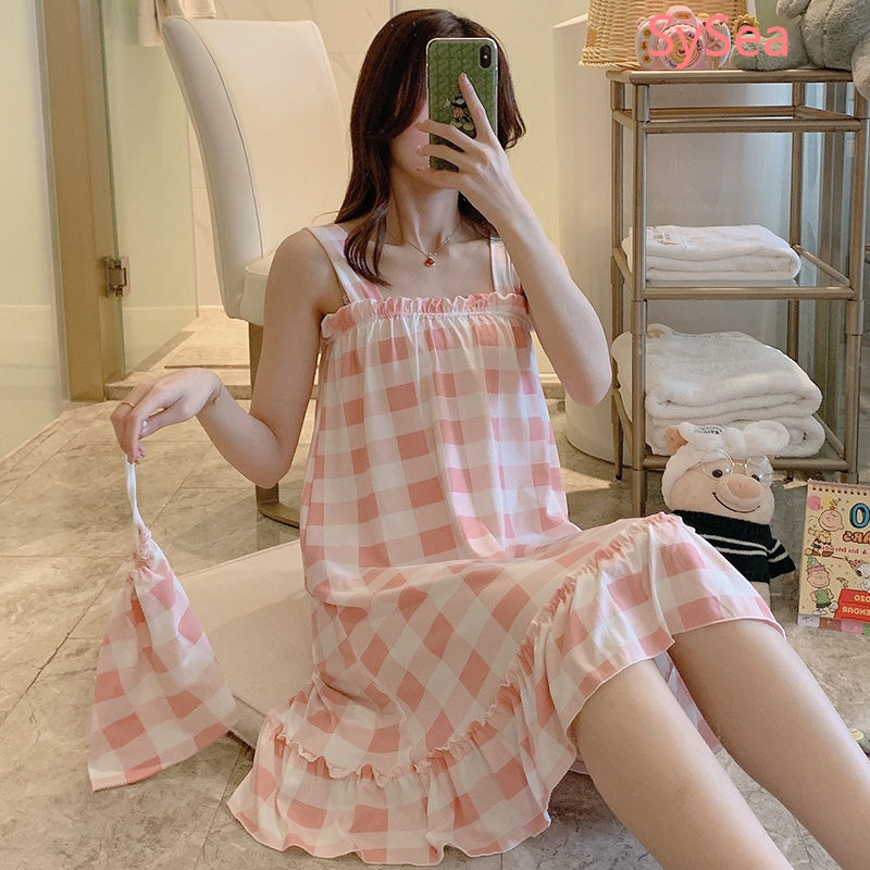 Đồ ngủ Họa Tiết Hoạt Hình Thời Trang Mùa Hè Cho Nữ