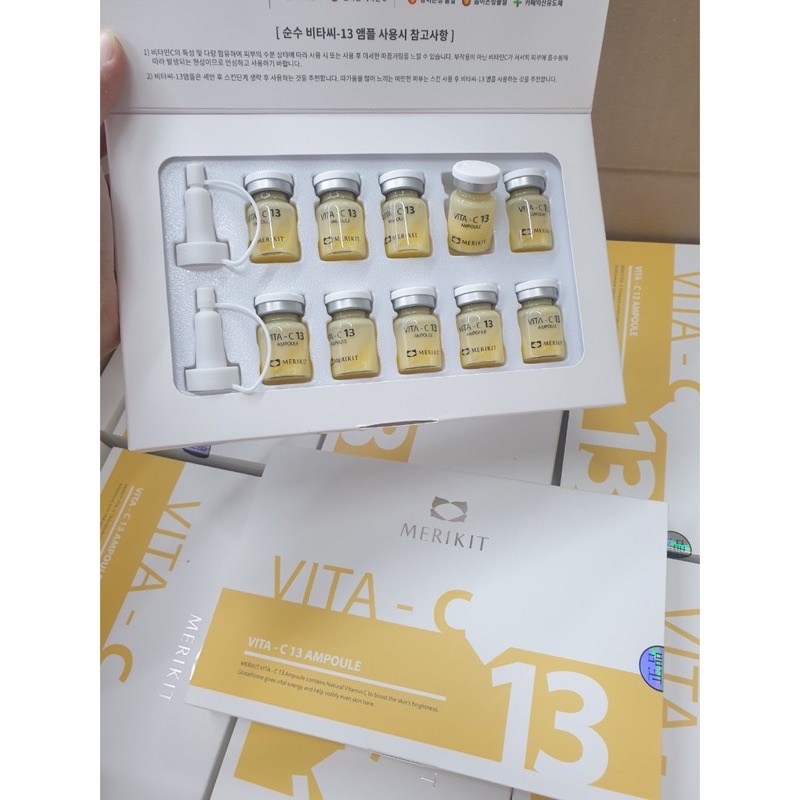 Tinh Chất Dưỡng Trắng Da Merikit Vita-C13