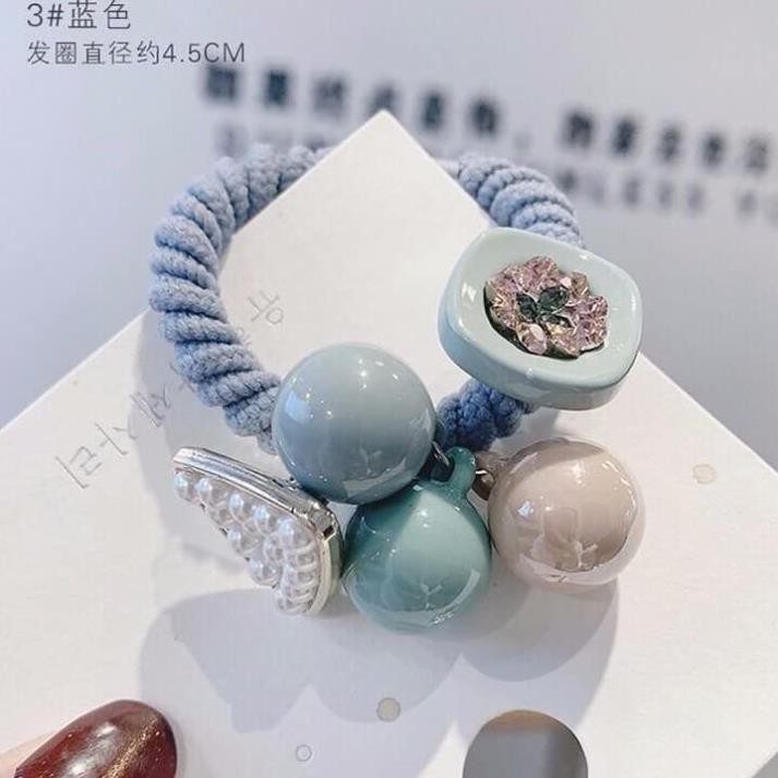 Dây buộc tóc nữ, Chun Cột Tóc Nữ Đẹp Dễ Thương Phong Cách Hàn Quốc