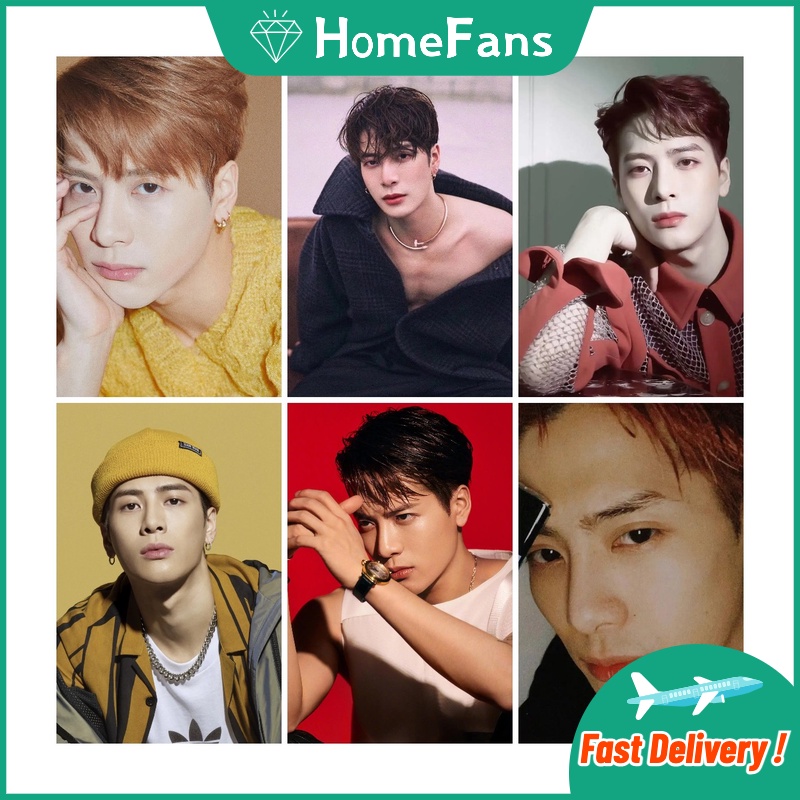 Bộ Tranh Đính Đá 5D Tự Làm Hình Jackson Wang 7 Kích Thước 30x40cm / 40x50cm