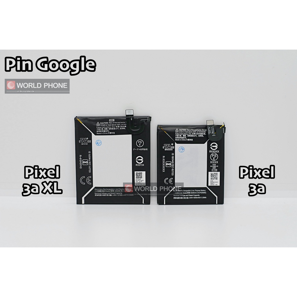 Pin mới Điện thoại Google Pixel 3a _ Pixel 3a XL , Pin GG Google Pixel 3a, 3a XL