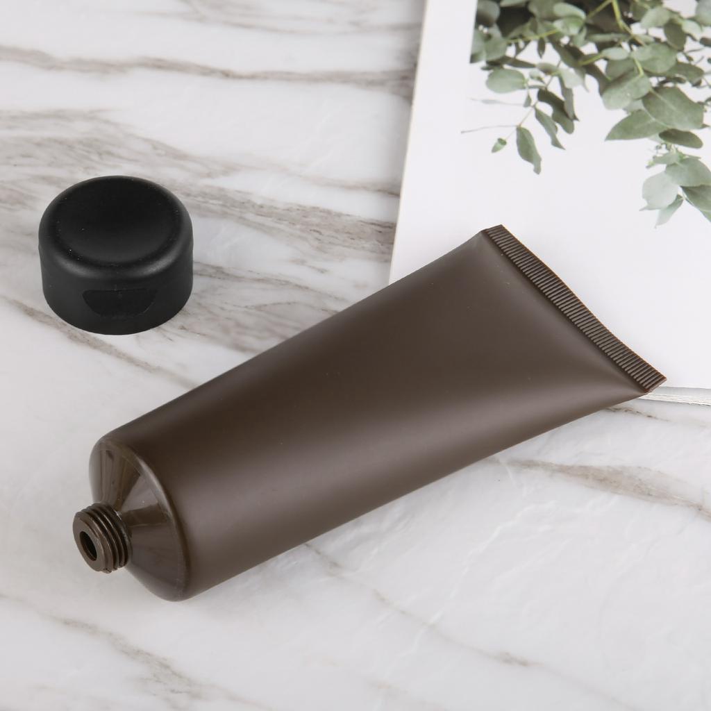 Tuýp rỗng chiết mỹ phẩm / sữa rửa mặt có nắp đậy tiện lợi cho du lịch