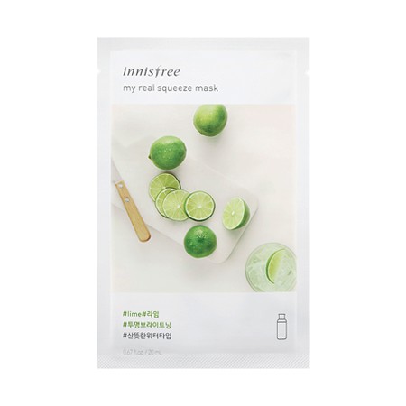 Mặt nạ chanh tươi - Innisfree It's Real Squeeze Mask Lime 20ml