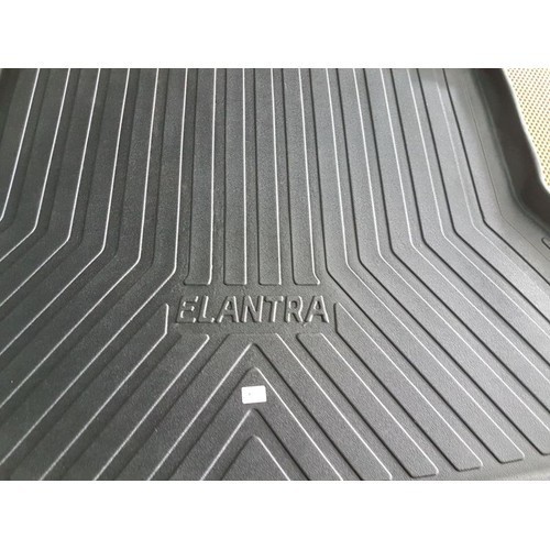 Thảm trải sàn cốp xe Elantra 2016 2017 2018 2019 Nhựa dẻo đúc khuân, chống thấm nước, chống ẩm mốc