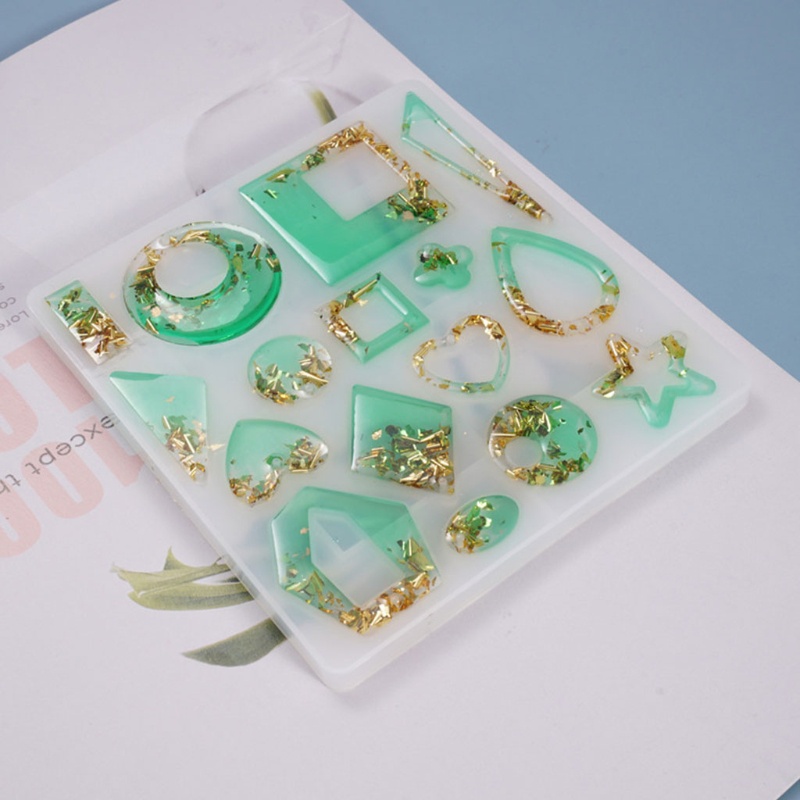 Khuôn silicone làm mặt trang sức DIY