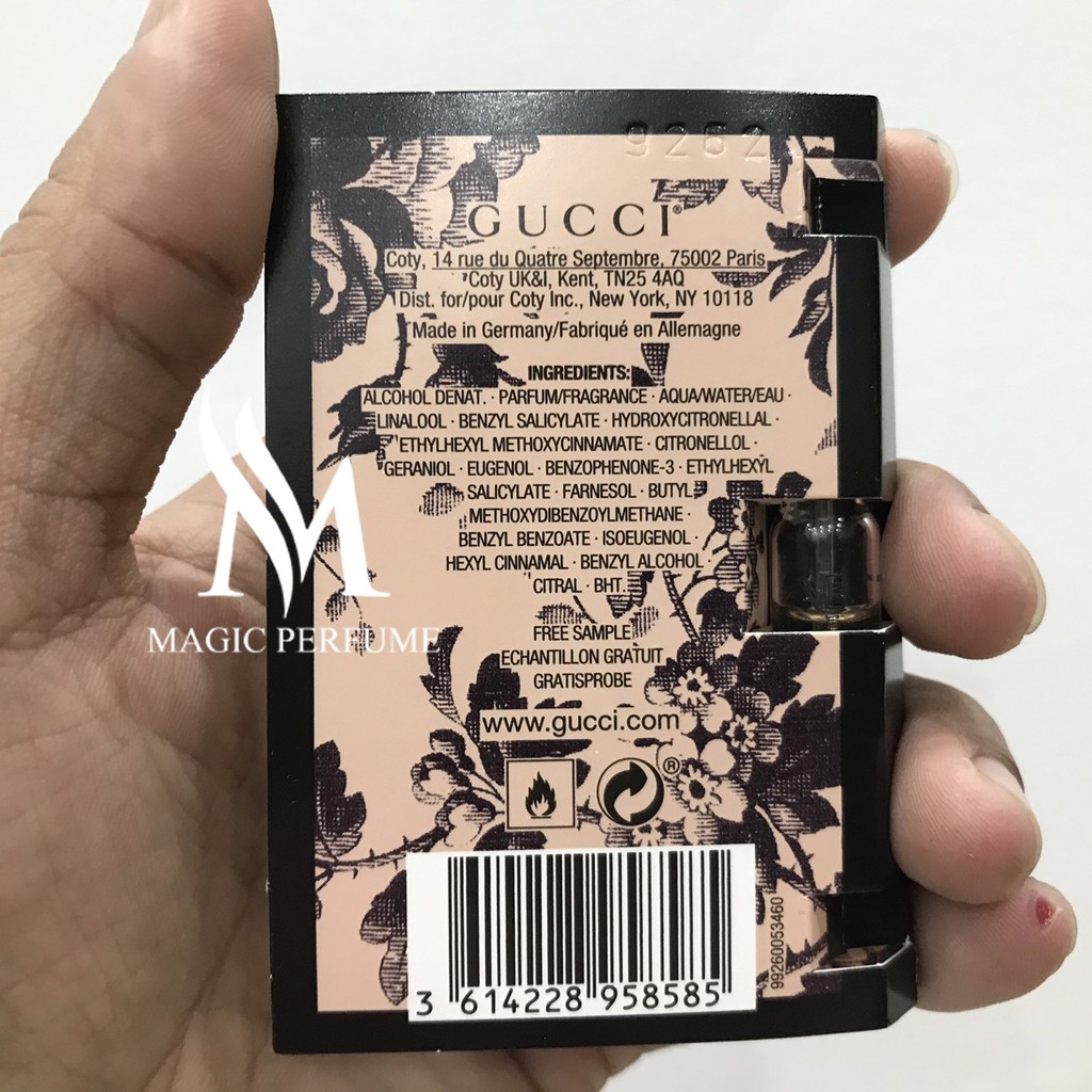 Nước hoa nữ chính hãng Gucci Bloom Ambrosia di Fiori mẫu thử 5ml, 10ml
