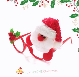 Combo 1 kính 1 nón noel