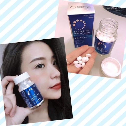 Viên Uống Trắng Da Transino White C Clear 120 Tablets - Mờ Nám Tàn Nhang Từ Nhật Bản