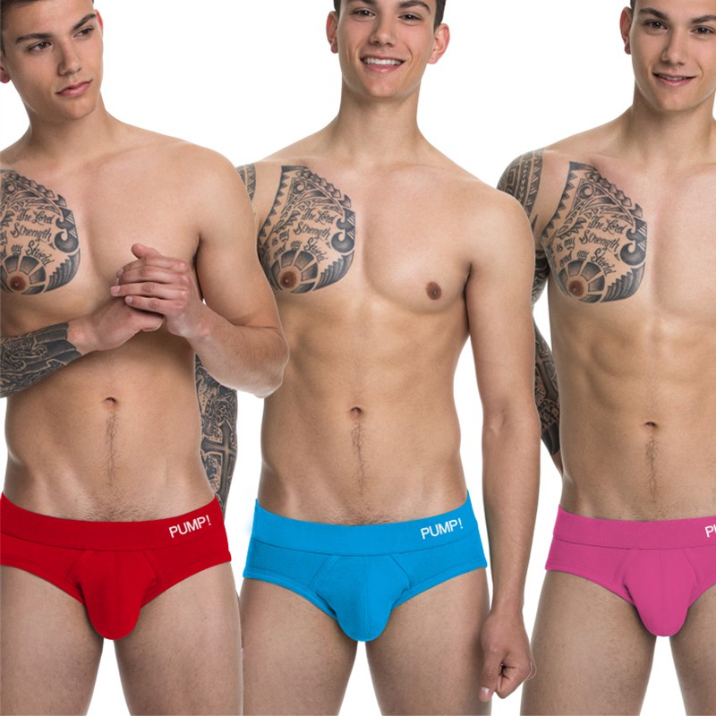 Quần lót thể thao nam bằng cotton lưới mềm mại thoải mái gợi cảm thời trang