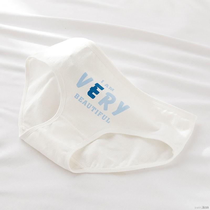 Quần lót nữ họa tiết hoạt hình đơn giản đáng yêu