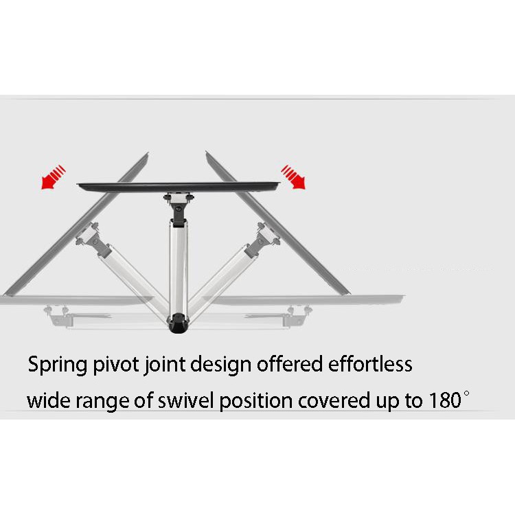 Giá treo tivi nhập khẩu đa năng nâng lên hạ xuống NB F200 30-40 inch - xoay màn hình 360 độ,