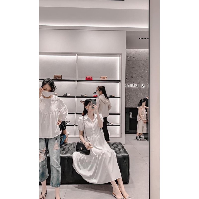 BÁN SỈ VÁY TRẮNG CỔ ĐỨC CHO NỮ | BigBuy360 - bigbuy360.vn