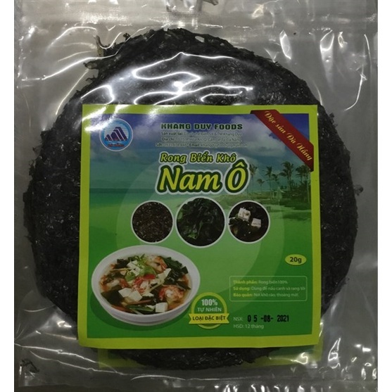 Rong biển khô Nam Ô 20g