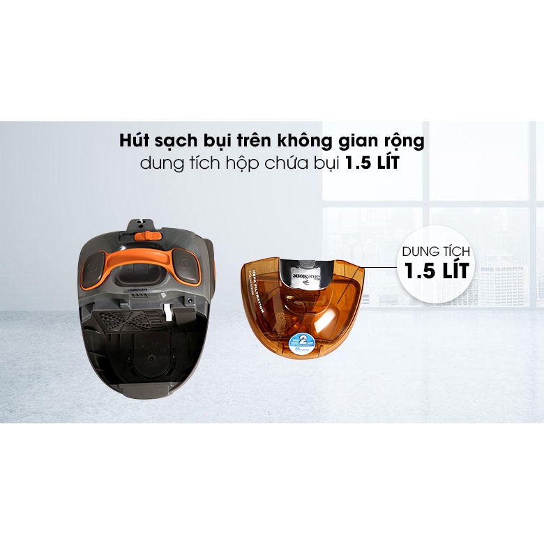 Máy hút bụi Bluestone VCB-8037 1600W